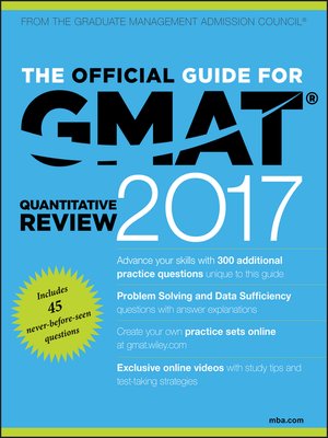 gmat official guide quantitative review 2018